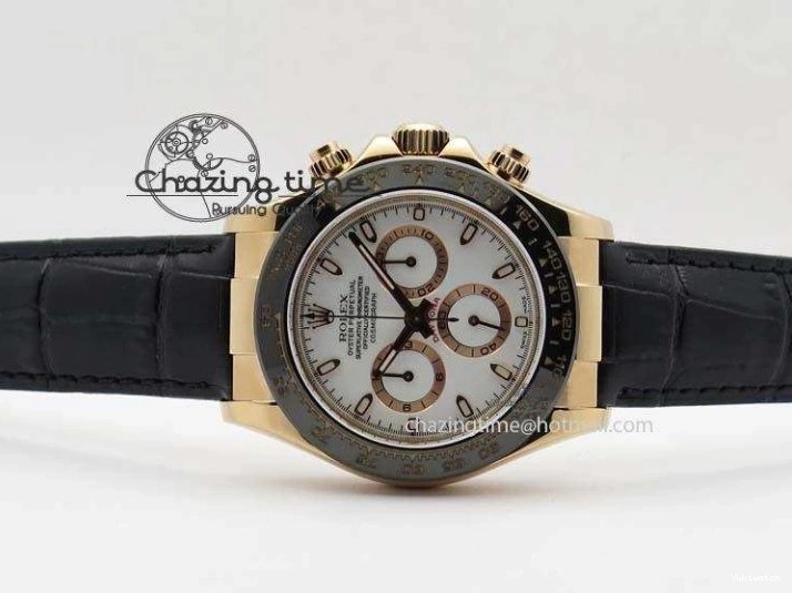 Black 116515 Edition Noob Strap On Best 1:1 Dial Leather A7750 White Daytona 0323